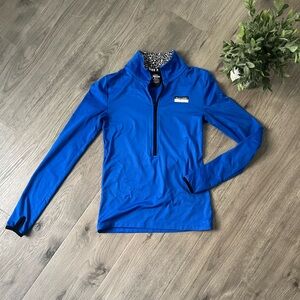 Victoria's Secret PINK Blue and Black Logo Jacket